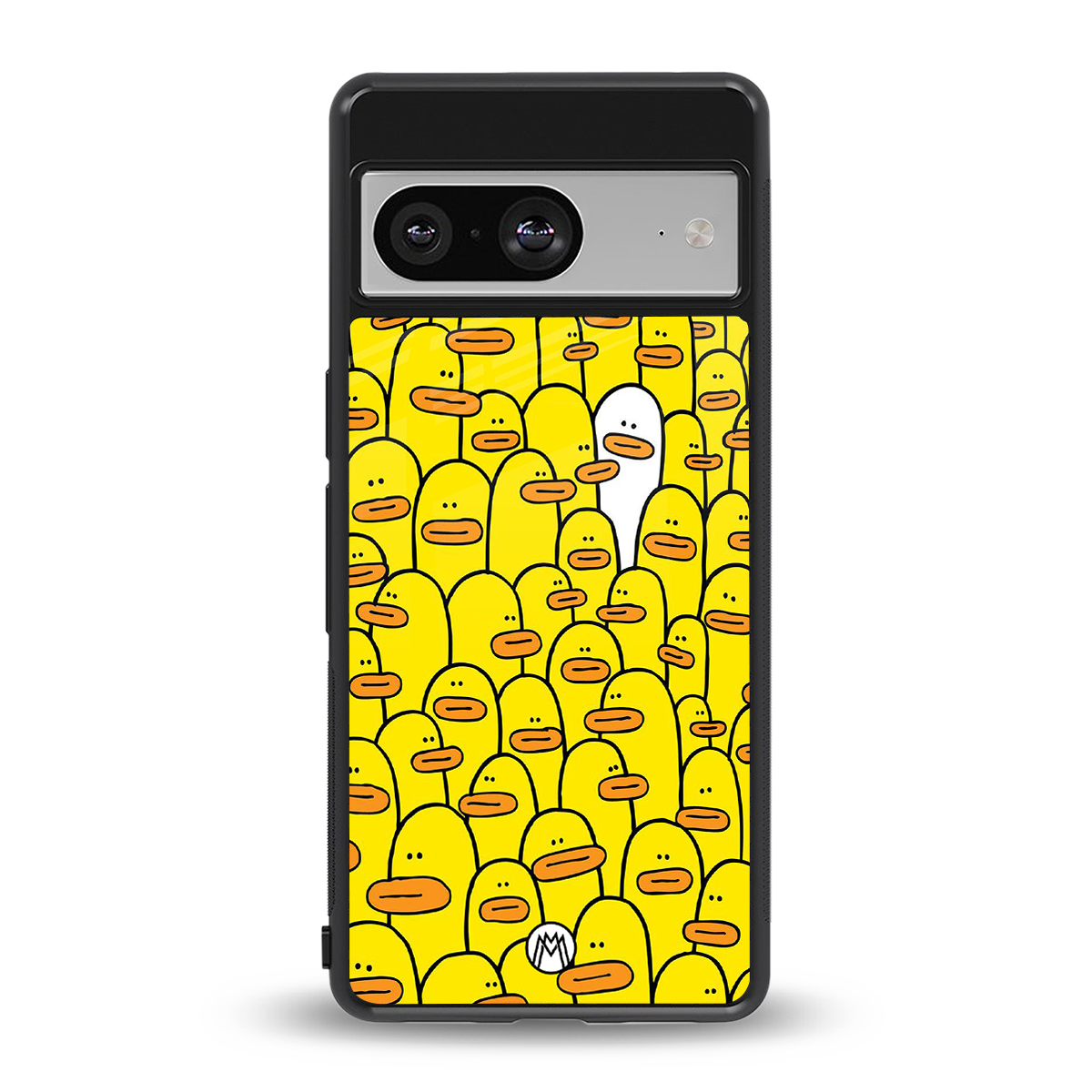 brian the duck back phone cover | glass case for Google Pixel 8