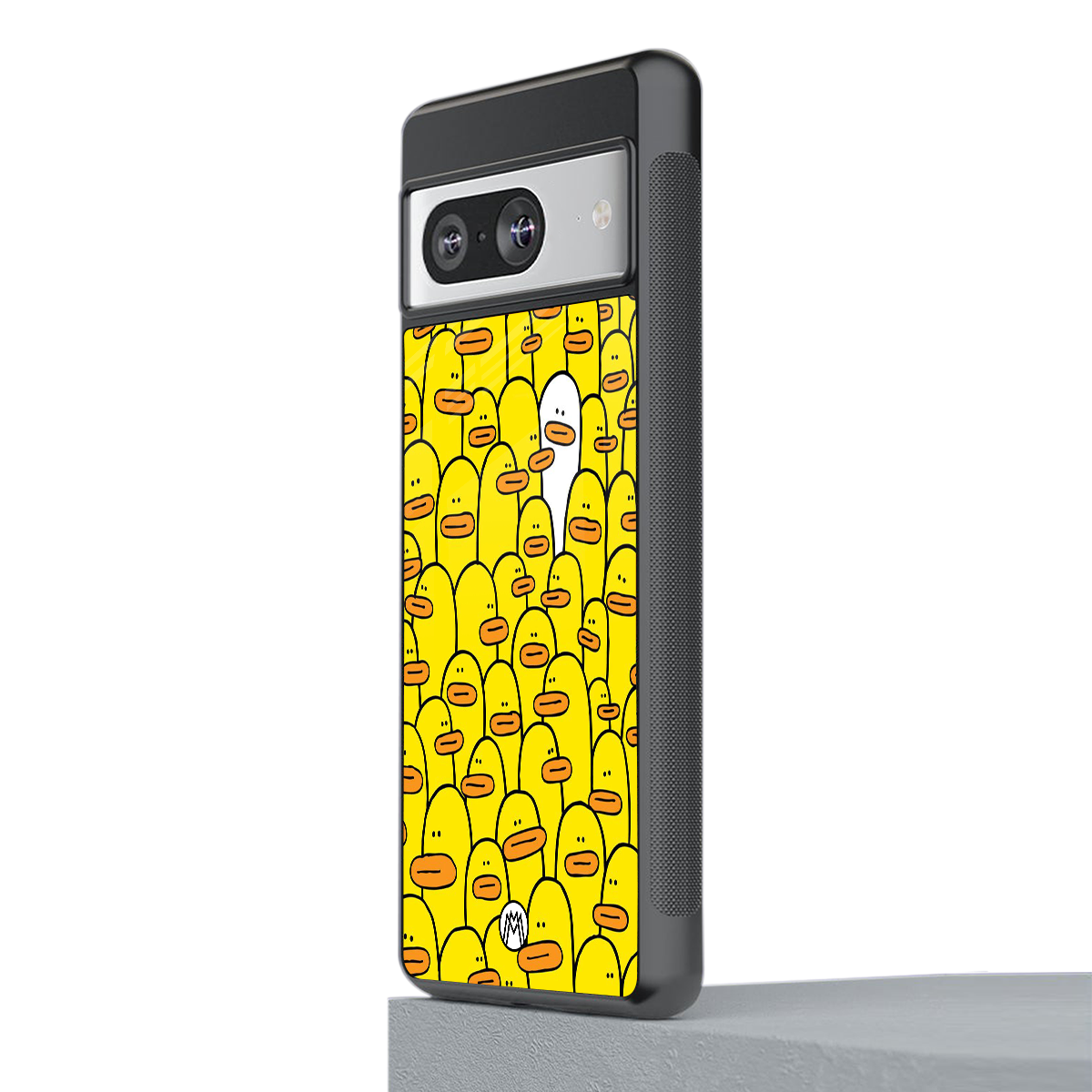 brian the duck back phone cover | glass case for Google Pixel 8