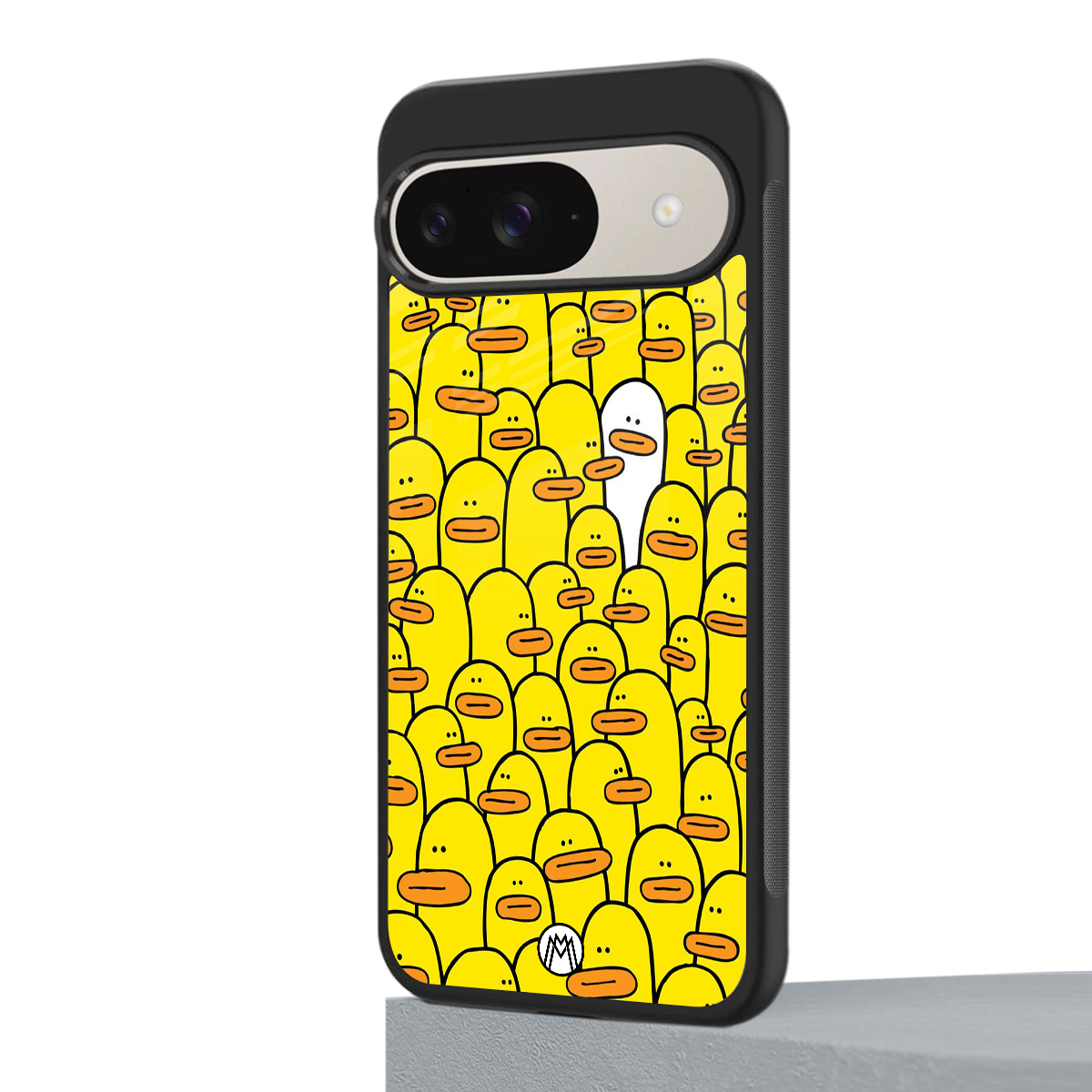 brian the duck back phone cover | glass case for google pixel 9
