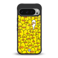brian the duck back phone cover | glass case for google pixel 9 pro xl