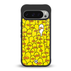 brian the duck back phone cover | glass case for google pixel 9 pro xl