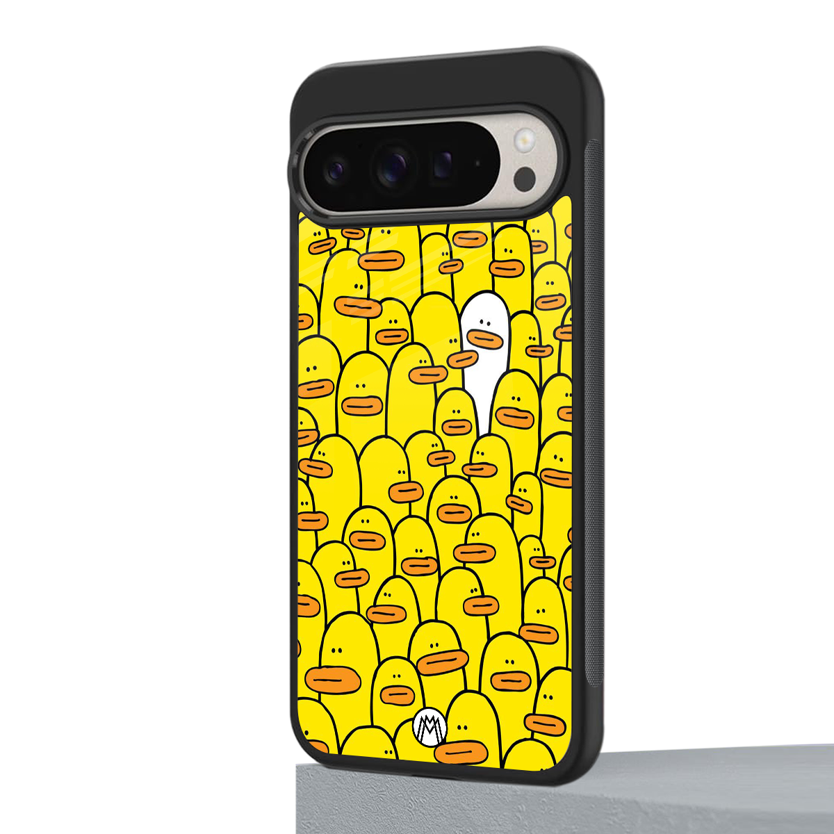 brian the duck back phone cover | glass case for google pixel 9 pro xl