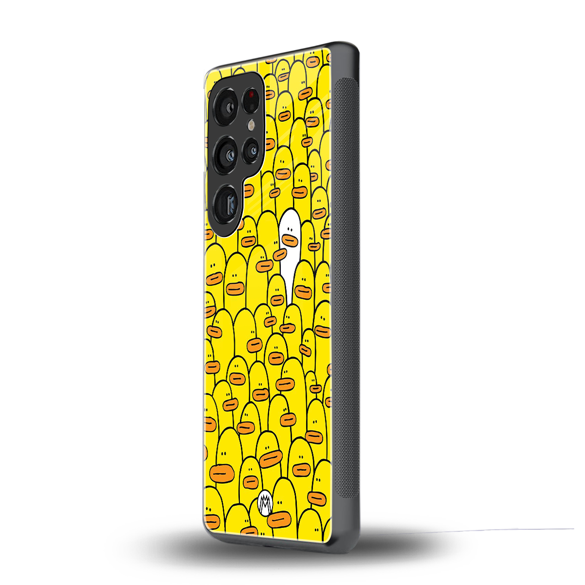 brian the duck back phone cover | glass case for samsung galaxy s25 ultra