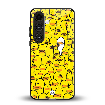 brian the duck back phone cover | glass case for samsung galaxy s23 plus