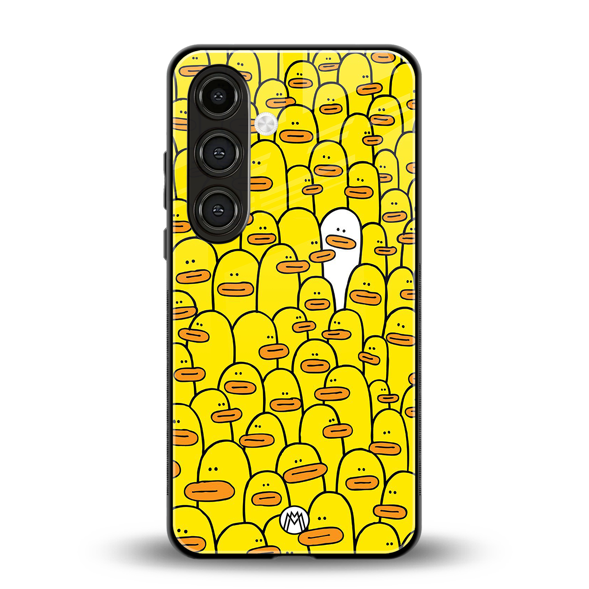 brian the duck back phone cover | glass case for samsung galaxy s24 plus