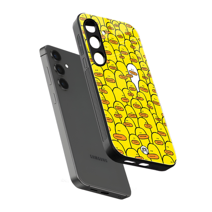 brian the duck back phone cover | glass case for samsung galaxy s23