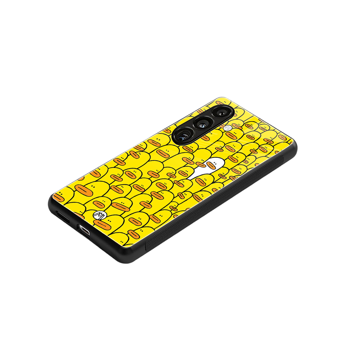 brian the duck back phone cover | glass case for samsung galaxy s24 plus