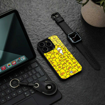 brian the duck back phone cover | glass case for samsung galaxy s24 ultra
