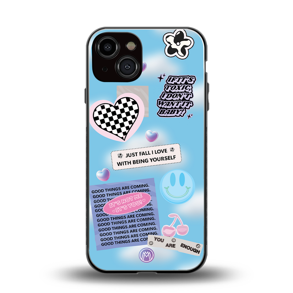 brightside back phone cover | glass case for iphone 13