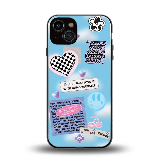 brightside back phone cover | glass case for iphone 13