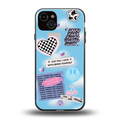 brightside back phone cover | glass case for iphone 14 plus