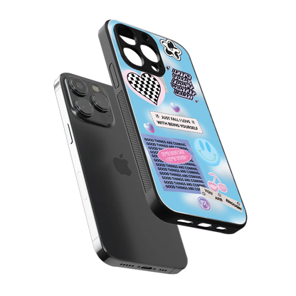 brightside back phone cover | glass case for iphone 15 pro