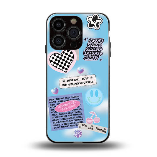 brightside back phone cover | glass case for iphone 16 pro