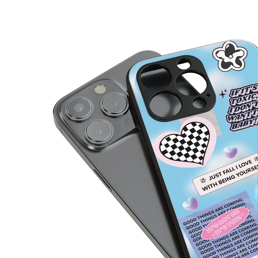 brightside back phone cover | glass case for iphone 15 plus