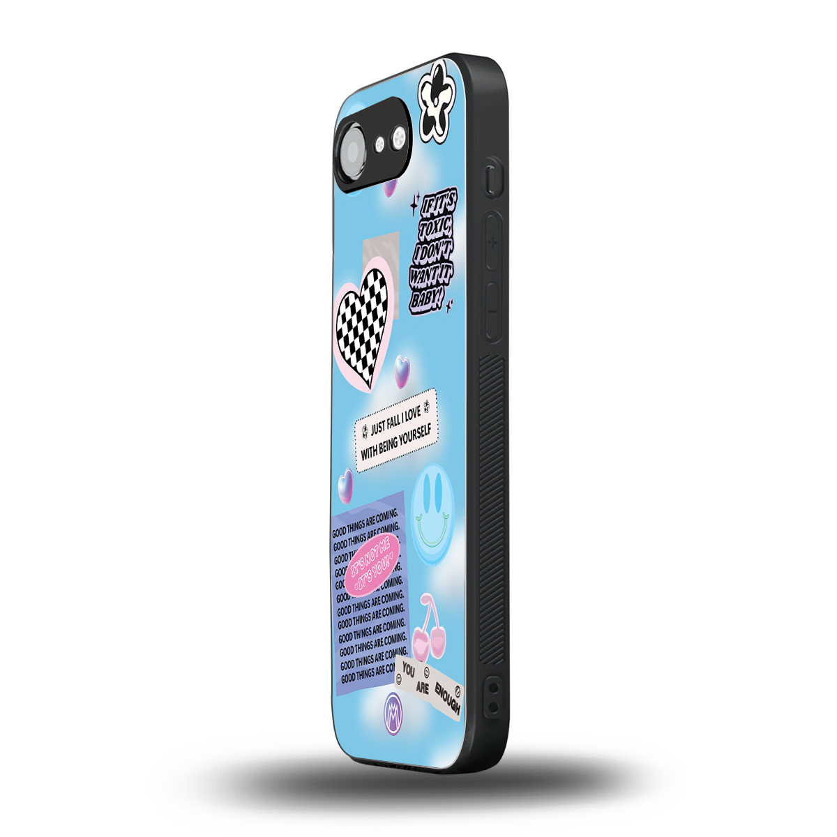 brightside back phone cover | glass case for iphone 16e