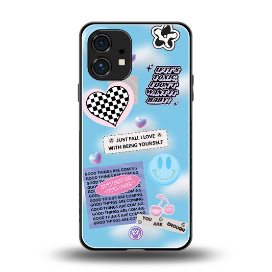 brightside back phone cover | glass case for nothing phone 1