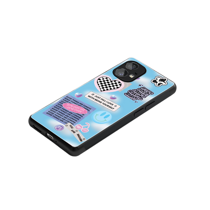 brightside back phone cover | glass case for nothing phone 1