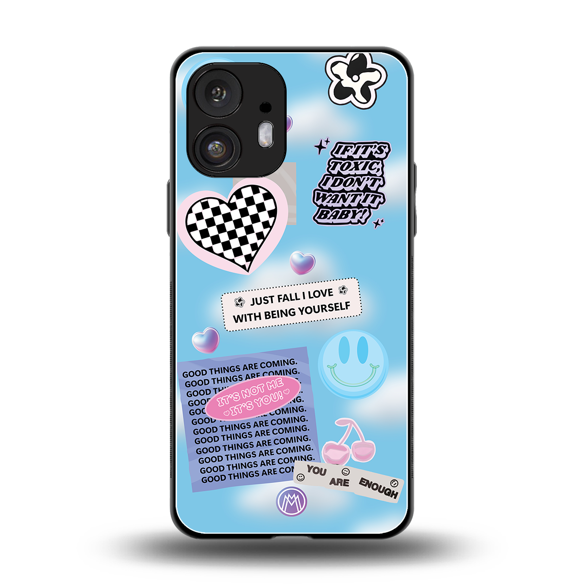 brightside back phone cover | glass case for nothing phone 2