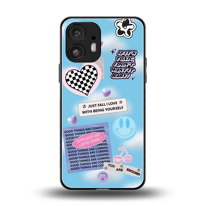 brightside back phone cover | glass case for nothing phone 2