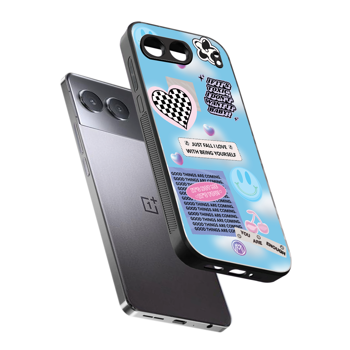 brightside back phone cover | glass case for oneplus nord 4