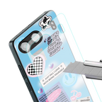 brightside back phone cover | glass case for oneplus nord 4