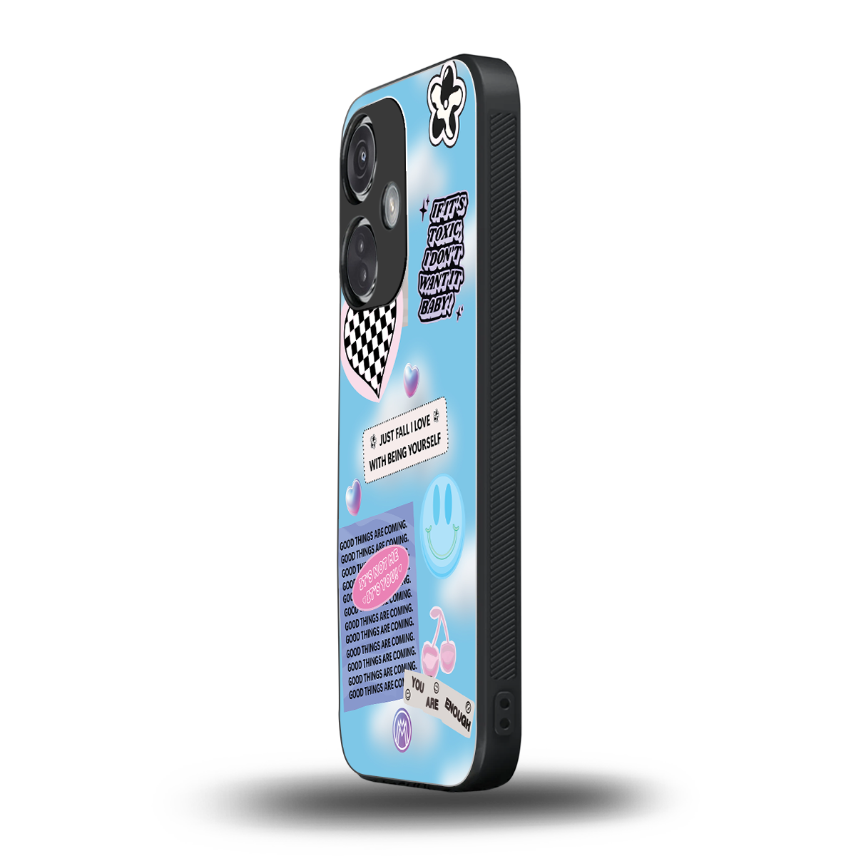 brightside back phone cover | glass case for oneplus nord ce 3