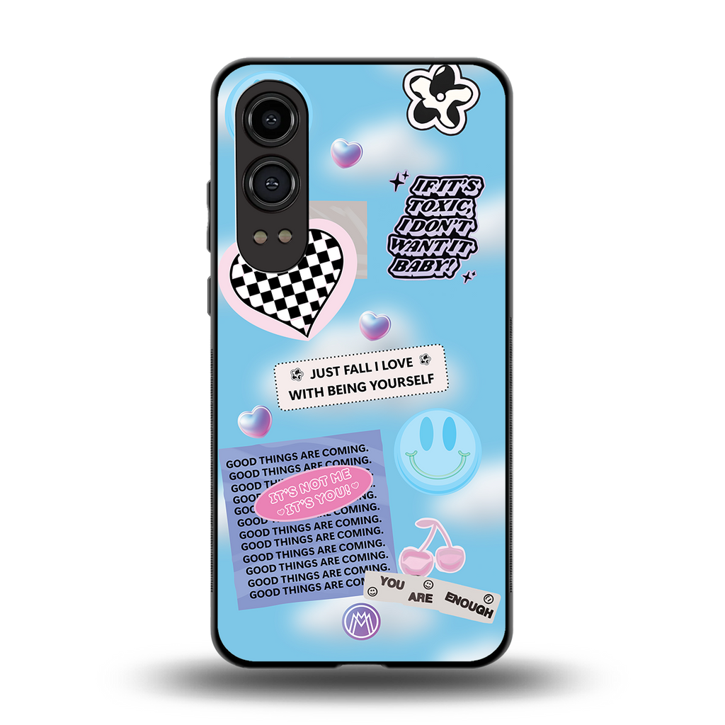 brightside back phone cover | glass case for oneplus nord ce 4 lite