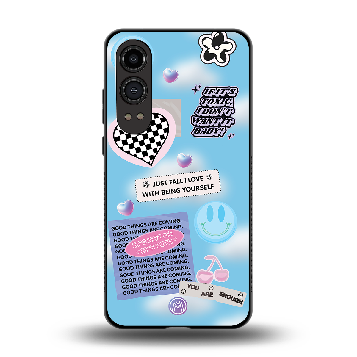 brightside back phone cover | glass case for oneplus nord ce 4 lite