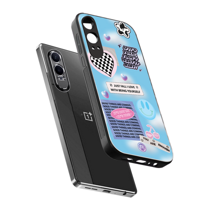 brightside back phone cover | glass case for oneplus nord ce 4 lite