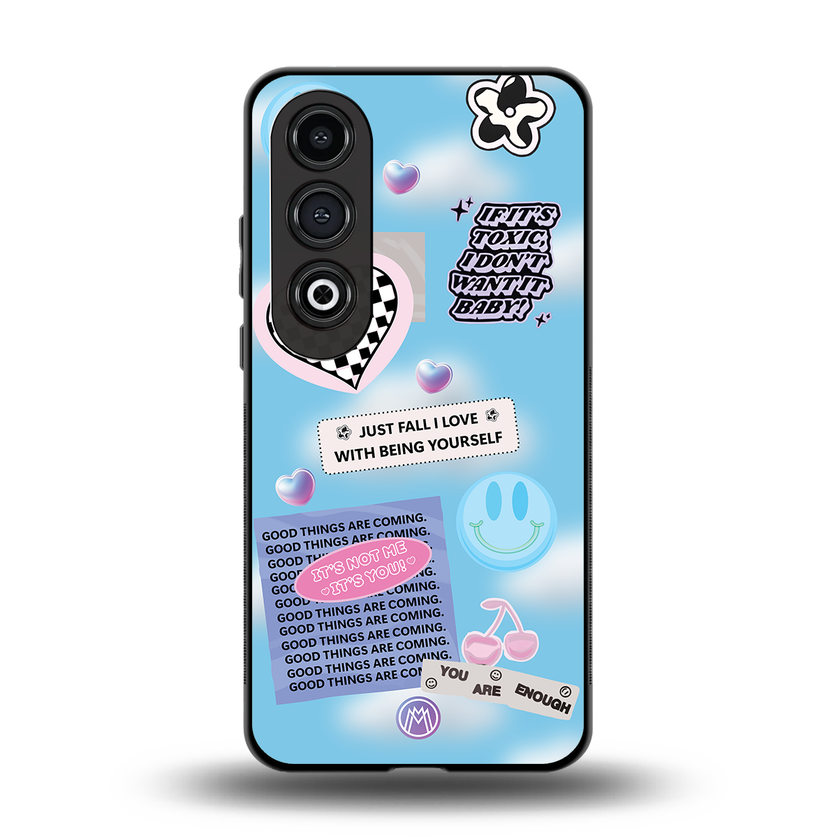 brightside back phone cover | glass case for oneplus nord ce 4