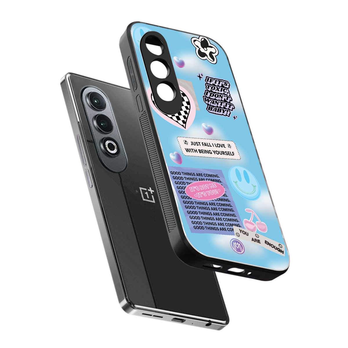 brightside back phone cover | glass case for oneplus nord ce 4