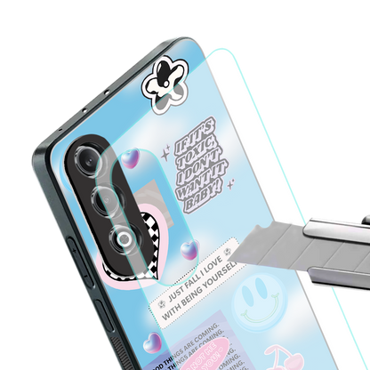 brightside back phone cover | glass case for oneplus nord ce 4