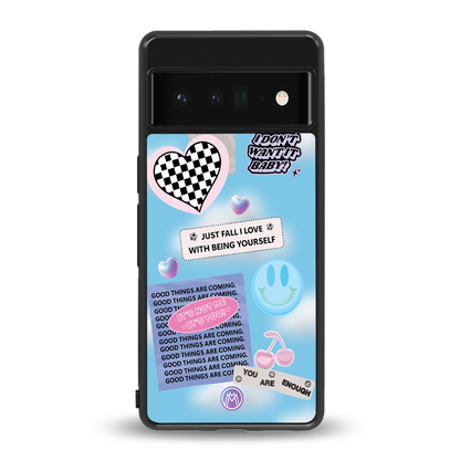 brightside back phone cover | glass case for google pixel 6 pro
