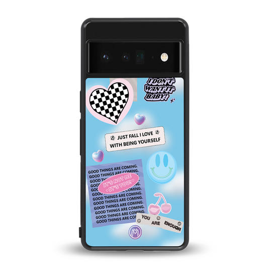 brightside back phone cover | glass case for google pixel 6 pro
