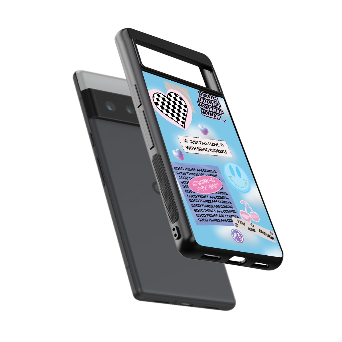brightside back phone cover | glass case for google pixel 6 pro