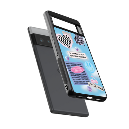 brightside back phone cover | glass case for google pixel 6 pro