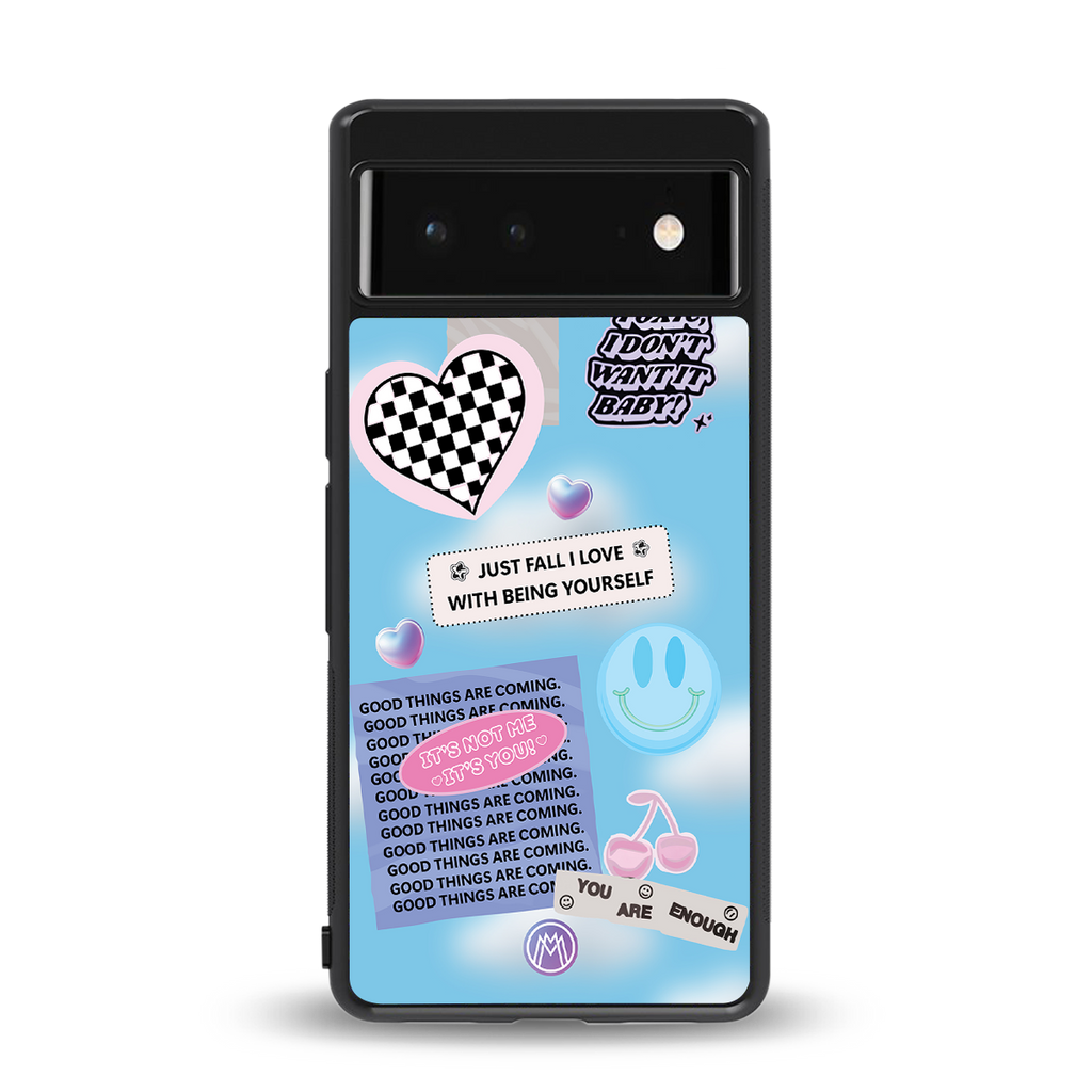 brightside back phone cover | glass case for google pixel 6