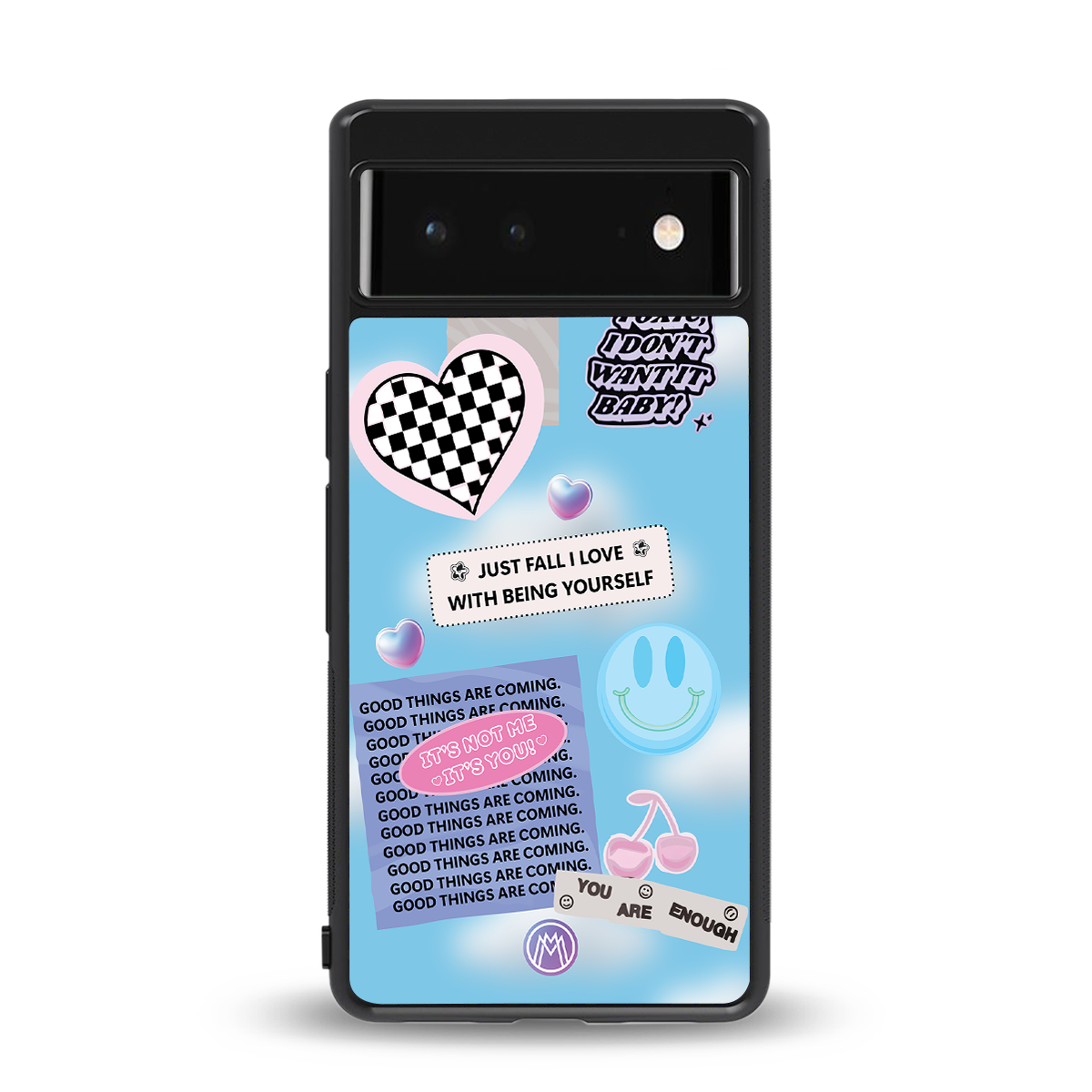 brightside back phone cover | glass case for google pixel 6