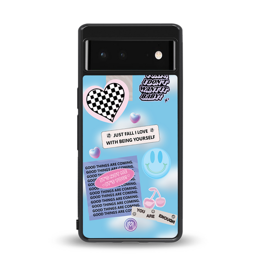 brightside back phone cover | glass case for google pixel 6