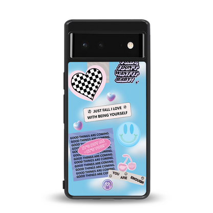 brightside back phone cover | glass case for Google Pixel 6A