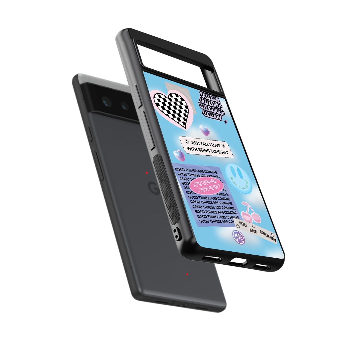 brightside back phone cover | glass case for google pixel 6