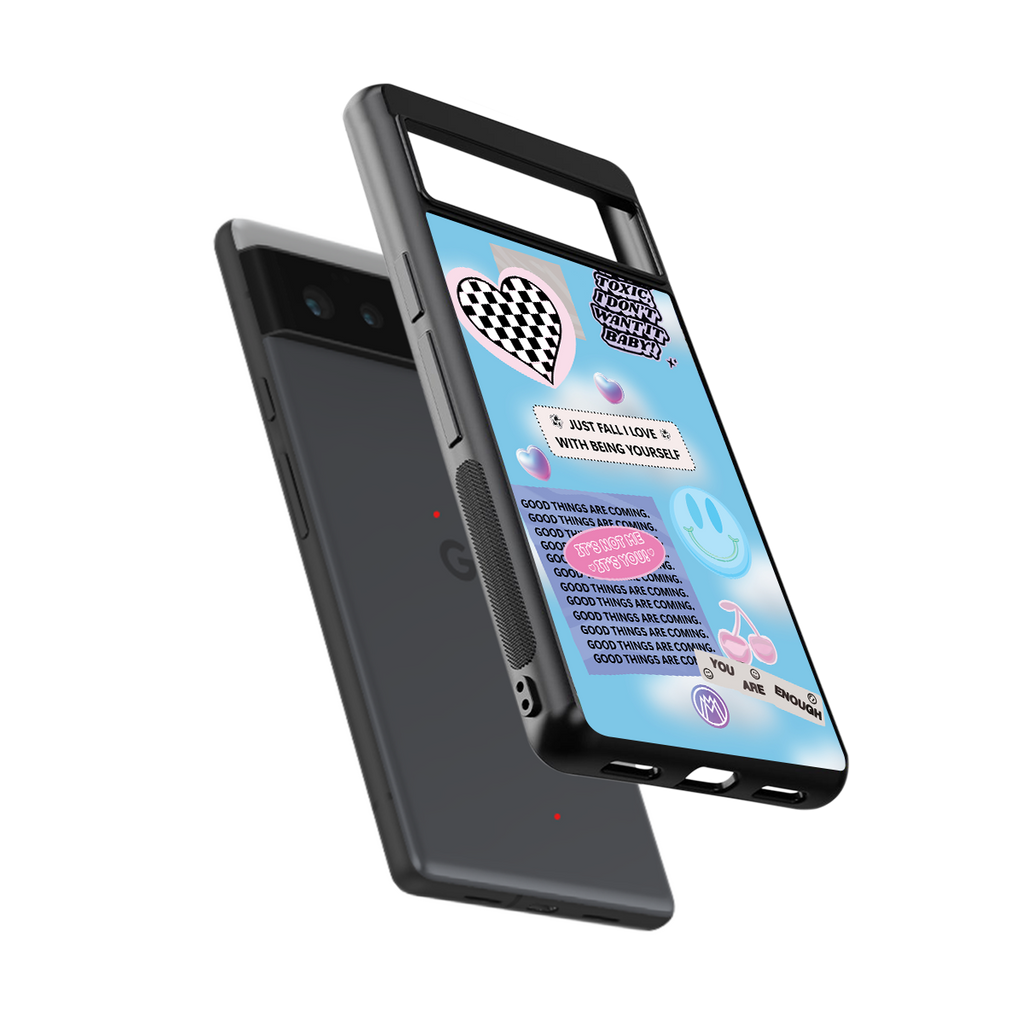 brightside back phone cover | glass case for Google Pixel 6A