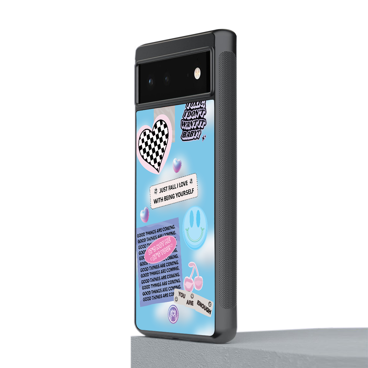 brightside back phone cover | glass case for google pixel 6