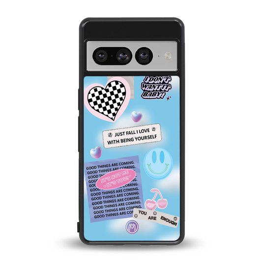 brightside back phone cover | glass case for google pixel 7 pro