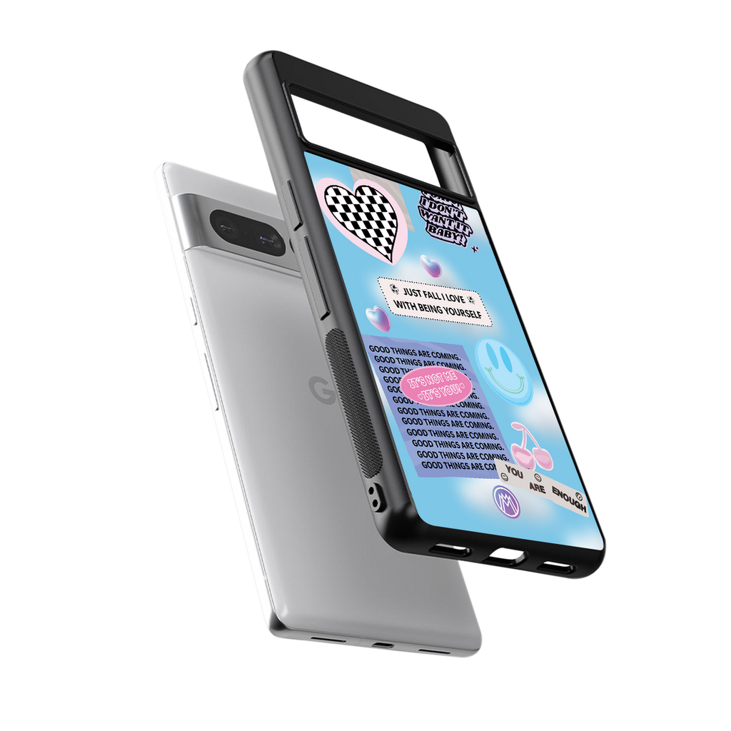 brightside back phone cover | glass case for google pixel 7 pro