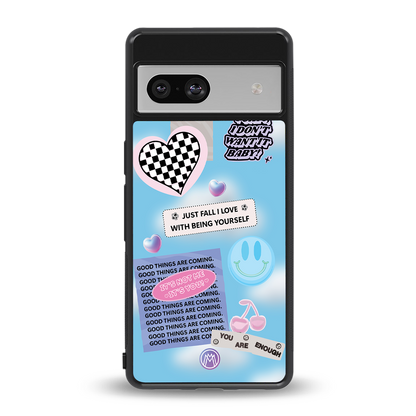 brightside back phone cover | glass case for Google Pixel 7A