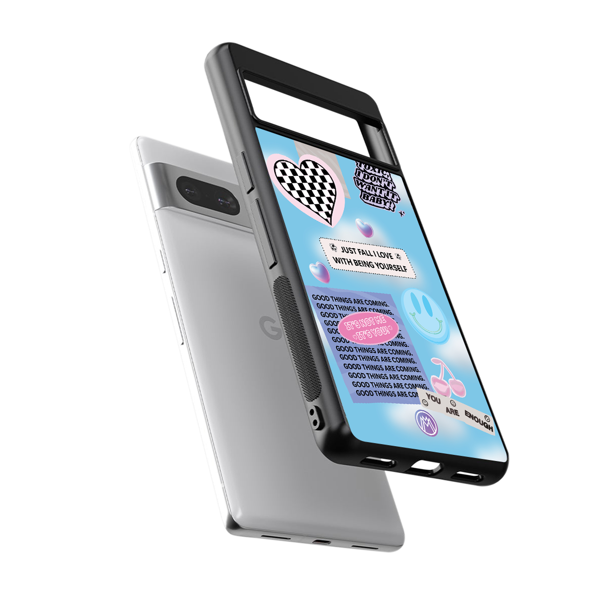 brightside back phone cover | glass case for Google Pixel 7A