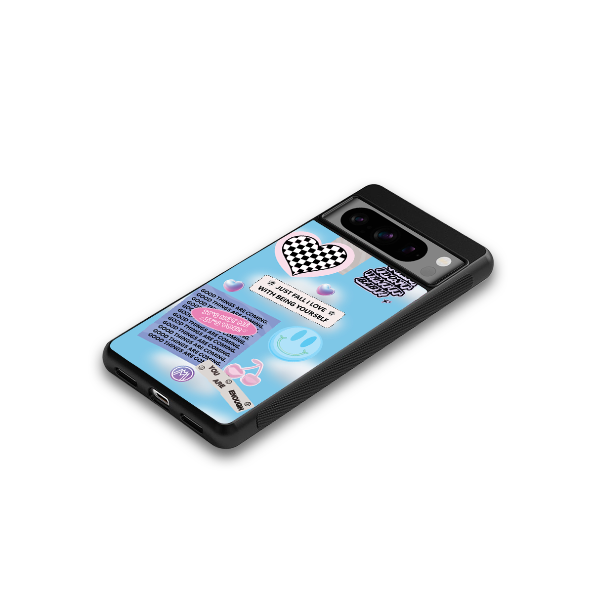 brightside back phone cover | glass case for google pixel 8 pro