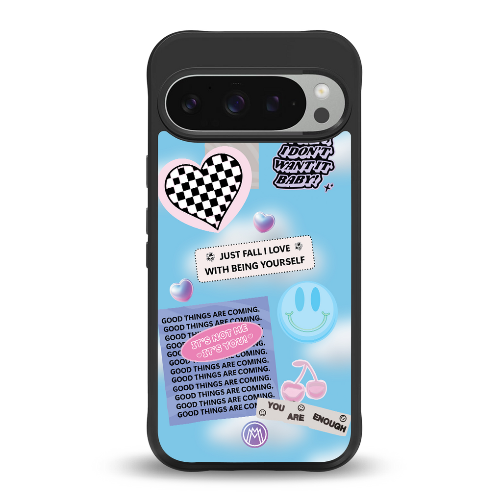 brightside back phone cover | glass case for google pixel 9 pro