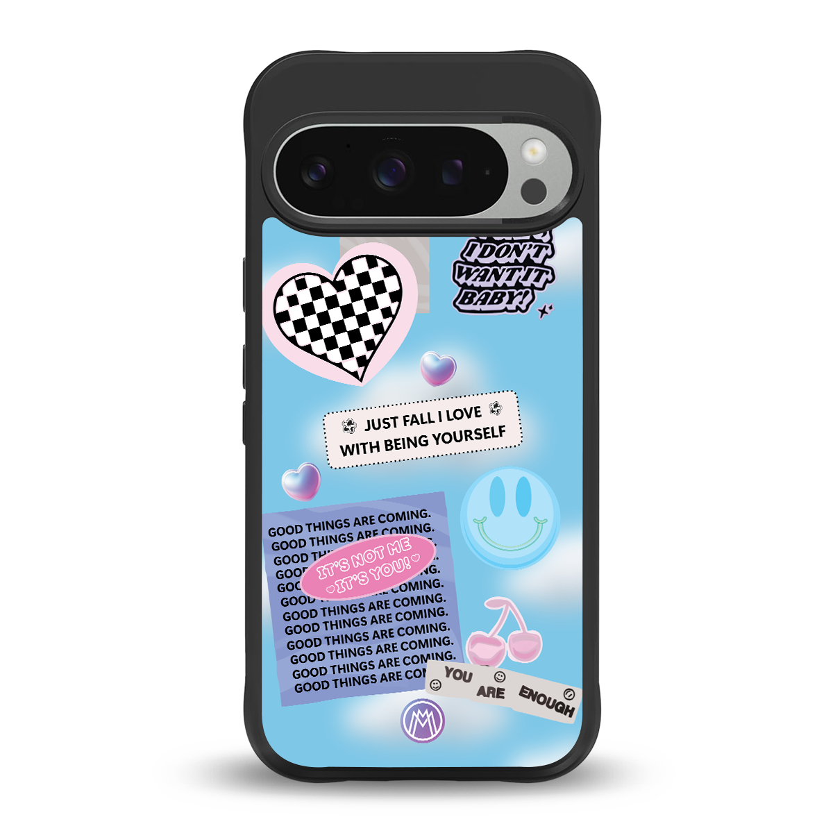 brightside back phone cover | glass case for google pixel 9 pro xl